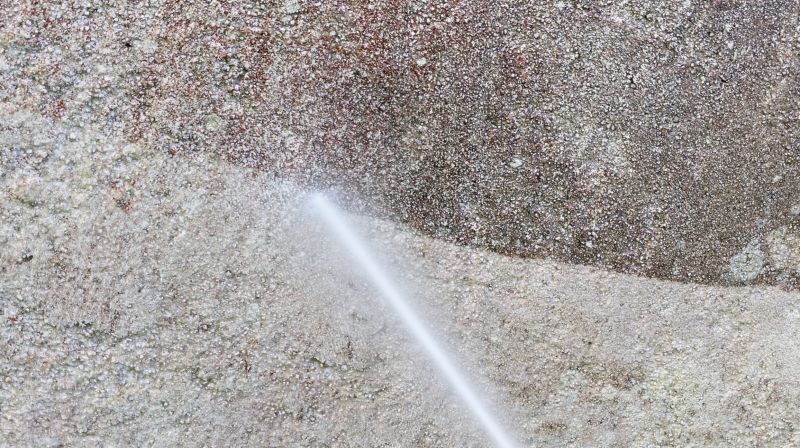 Close-up of Acid Wash Texture