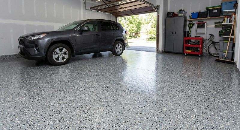 Epoxy Garage Flooring Installation in Raleigh, NC