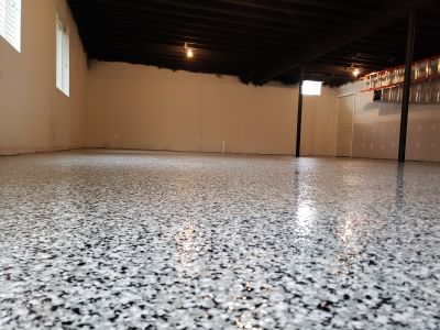 Epoxy Garage Flooring Installation in Raleigh, NC